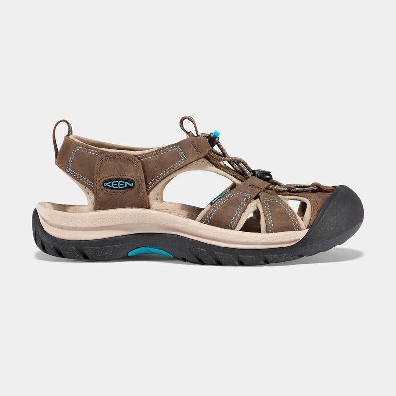 Keen Venice Womens Sandals Brown NZ (8376-LUMFT)